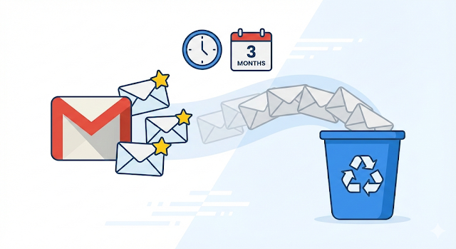 【Gmail整理術】大切なメール（★）だけ残して、古い通知は自動でポイ！